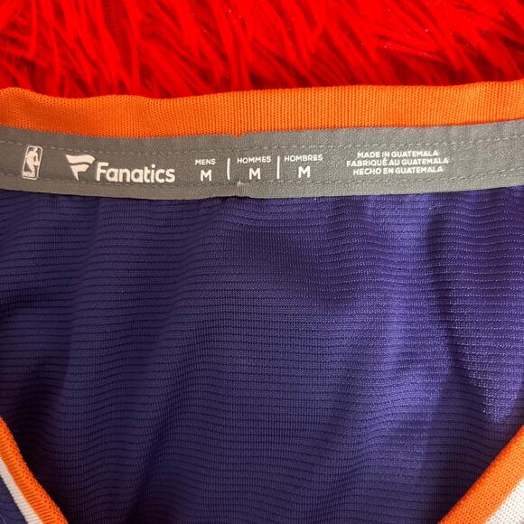 Fanatics Phoenix Suns Devon Booker 1 Jersey Medium Sports Basketball Athletic - Picture 4 of 4
